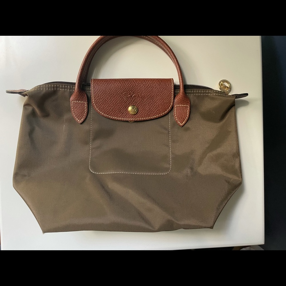 Small green longchamp